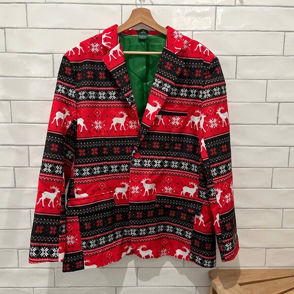 Ugly Christmas Holiday Jacket - Picture 1 of 5
